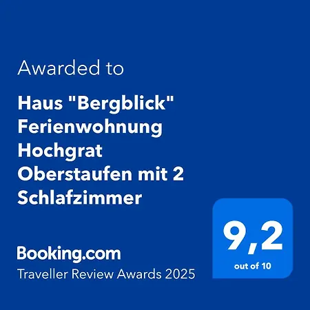 Haus Bergblick | Fahl Grundstücks Gbr * Oberstaufen